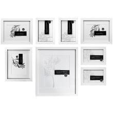 8 Piece Slim Box Frame Gallery Wall Set